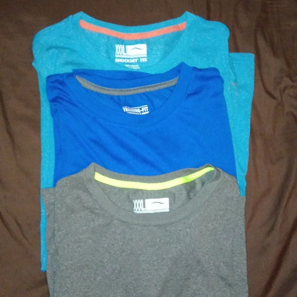 Bundle of 3 men's training fit t-shirt